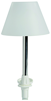 Plug-In Table lamp for Boat Tables or Gunnels