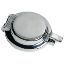 Stainless Boat Shore Power Inlet Socket 30 Amps.