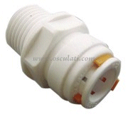 KP Push Fit Connector 12mm to 1/2 Male BSP.