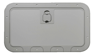250 x 500mm Boats Grey Storage or Inspection Hatch.