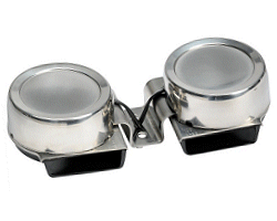 Compact Marine 12 Volt Twin Boat Horn.