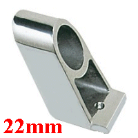 22mm Deluxe Handrail Tube Centre Support Stainless.