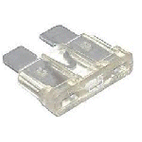 25 Amp Clear Blade Fuse, ATC Type. Pack of 5.