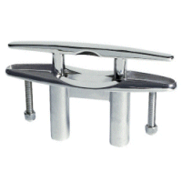 305mm Stainless Flush Pull Up Deck Cleat.