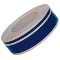 34mm Blue 2 Stripes of Boats Waterline Tape.
