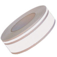 34mm White 2 Stripes of Boats Waterline Tape.
