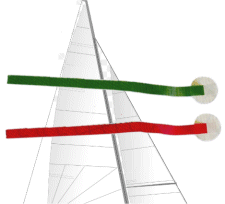 TellTales Sail Wind Indicators Strips.
