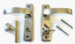 Mortice Handle Set. Stainless Steel 316.