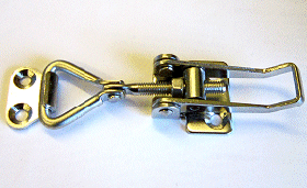120. Adjustable Eccentric Over Centre Latch and Keep.