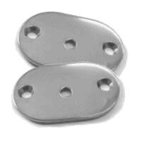 Optional Stainless Pair of Mounting Plates.