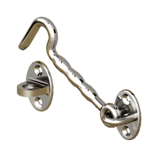 5 Inch Cabin Hook Polished 316 Stainless Steel.