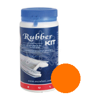 Puncture Repair Kit for ORANGE Rubber Inflatables.