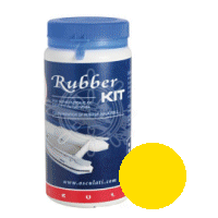 Puncture Repair Kit for YELLOW Rubber Inflatables.