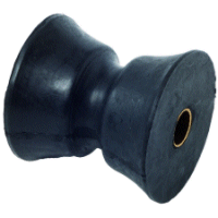 Hard Rubber Roller Sleeve for Bow Rollers. 75 x 71mm.