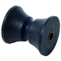 Hard Rubber Roller Sleeve for Bow Rollers. 88 x 78mm.