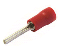 Pack of 10 Wire Terminal 1.9mm Pin RED.