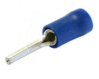 Pack of 10 Wire Terminal 1.9mm Pin BLUE.