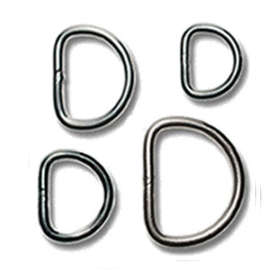 D Rings 304 Stainless Steel.