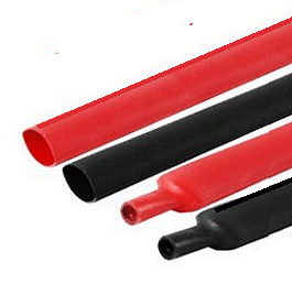 Electrical Heat Shrink Tubing Red or Black