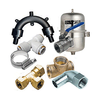 Marine Plumbing Parts and Hose Fittings.
