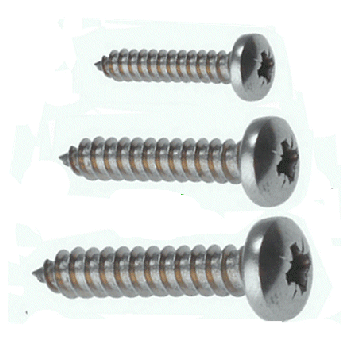 Stainless Self Tapping Screws Pan Head Pozi