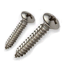 Stainless Self Tapping Screws Raised Head Pozi.