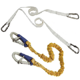 Yacht Safety Line with Carbine Hooks.