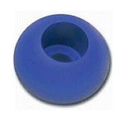 Blue 32mm Diameter Rope Stop Ball, Parrel Bead.