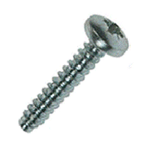 No10 x 5/8 Blunt Self Tapping Screw Pan Pozi A2 Stainless