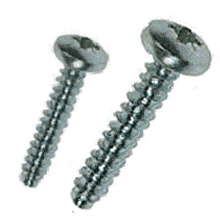 Blunt Self Tapping Screws Pan Pozi A2 Stainless.