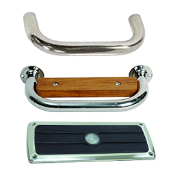 Boarding Grab Handle or Steps and Treads.