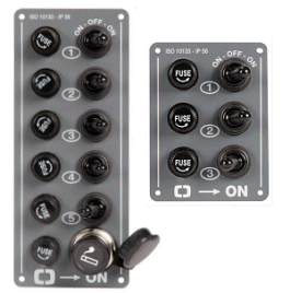Boat and Caravan Switch Panels.