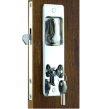 Boats Stainless Sliding Door Lock, Projecting Hook.