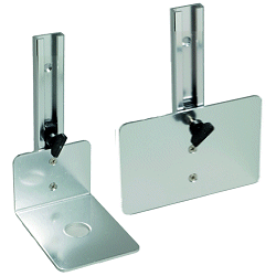 Boats Stern Retractable Transducer Mounting.