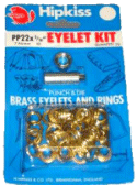 Pack of 25. 11.5mm Hole Eyelets.