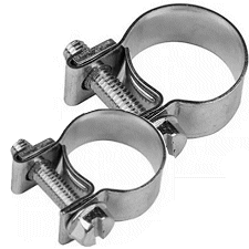 Fuel Line Hose Clips Stainless Steel.