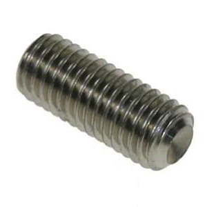 M8 x 20mm Grub Screw, Hex Socket, A2 Stainless.