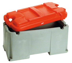 Heavy Duty Single Boats Battery Box.