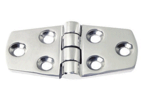 Hinge, Surface Mount A4 316 Stainless 100 x 38mm.