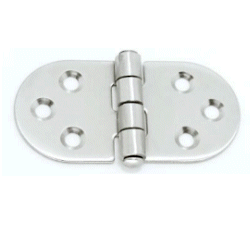 Hinge Surface Mount Stainless 80 X 40mm