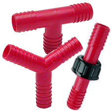 Hose Coupler, T  and  Y  Connectors.