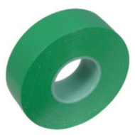 Green PVC Electrical Insulating Tape.
