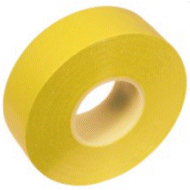Yellow PVC Electrical Insulation Tape.