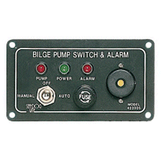 Internal Bilge Pump Switch with Alarm.