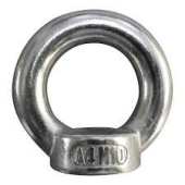 M8 Lifting Eye Nut. 316 Stainless Steel.