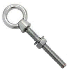 Long Eye Bolts in A4 316 Stainless Steel.