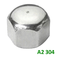 M10 Cap Nut A2 Stainless Steel.