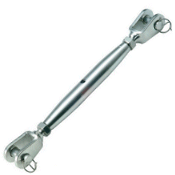 M8 Stainless Turnbuckle, Bottle Rigging Screw.