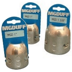 Discounted MG Duff Zinc Prop Shaft Anodes.