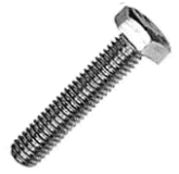 M3 x 20mm Set Screw Hex Head A4 Stainless.